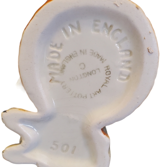 Vintage Royal Art Dog Planter England - Picture 6 of 7